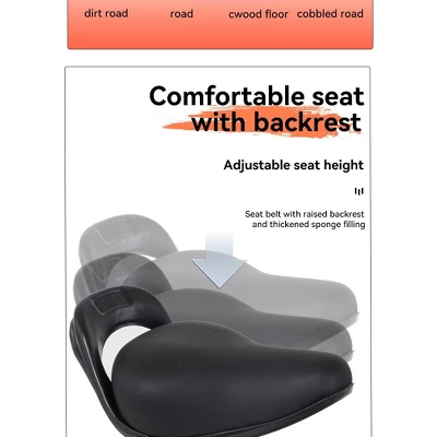 Gulches Kids' Bike For 5-10 Years Old (39-49" Rider Height), Durable Steel Frame, Rear Coaster & Front V-Brakes, 85% Pre-Assembled - Image 3