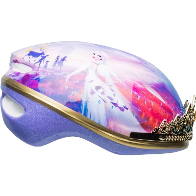 Disney Frozen 2 Anna Tiara Child Bike Helmet - Image 2