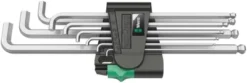Wera 950/9 Hex-Plus L-Key Set - Metric Chrome-plated