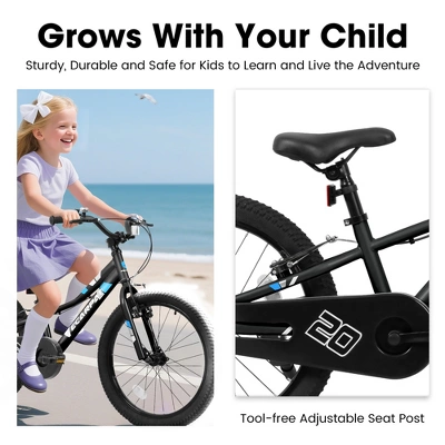 Cesicia Kids Bike With 20 Inch Wheels, Only 1-Speed, Front V Brake, Rear Holding Brake, For 3-5 Years Old - Image 4