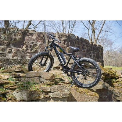 Go Power Bike 26" Go Speed Step Over Electric Mountain Bike - Black - Image 4
