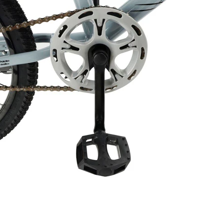 Topteng 20" Kid's Bike With Basket For Boys And Girls - Mist Blue - Image 5