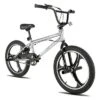 Hiland 20" Kids BMX Bike For Boys Girls, 360° Rotor Freestyle, 4 Pegs, 3/5 Spoked Wheel