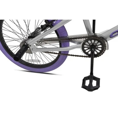 Kent Octane 20" Kids' Freestyle Bike - Silver - Image 5