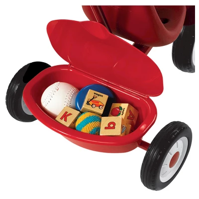 Radio Flyer Steer And Stroll Trike - Red - Image 4