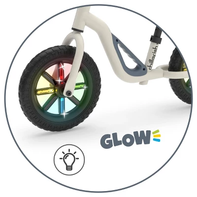 Chillafish Charlie Glow 10" Kids' Light Up Balance Bike - Image 4