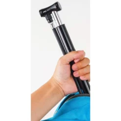 PRO BIKE TOOL Mini Floor Bicycle Pump With Fast Tire Inflation, Black