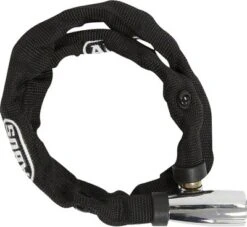 ABUS Keyed Web Chain Lock 1500 60/4mm 2ft. Black Bracket Not Included