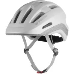 Decathlon CBH500, Bike Helmet, Gray, Medium, Base Color