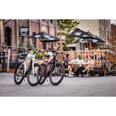 Schwinn Adult Coston DX 27.5" Step Through Hybrid Electric Bike - Image 12