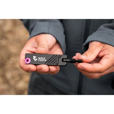 Wolf-tooth Wolf Tooth 6-Bit Hex Wrench - Multi-Tool, Blue ED-Coated Corrosion-Resistant - Image 3