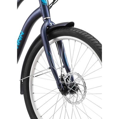 Schwinn Adult Mendocino 26'' Step Through Electric Bike - Matte Blue - Image 5