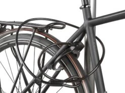 M-Wave Ringloop Frame Lock With Cable, Black