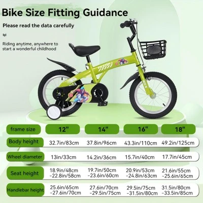 KWPZQEB Kids Bike Freestyle Training Free Balance To Pedal Easy Learning Bicycle For 5-10, Child Bicycles With Removable Training Wheels,Training Bike - Image 10