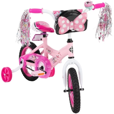 Huffy Disney Minnie Mouse 12" Kids' Bike - Pink - Image 2