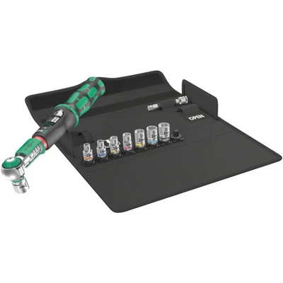 Wera Safe-Torque A 1 Torque Wrench Set 1 - 1/4" Square Head Drive, 2-12 Nm, 10 Pieces