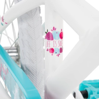 Huffy Too Fab 20" Kids' Bike - White - Image 3