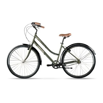 HEAD Groove 700c Belt Drive City Bike, Moss Green - Image 6