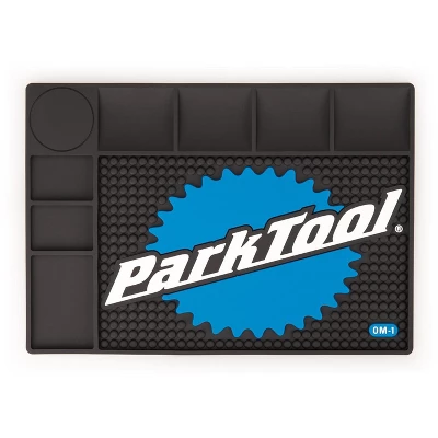Park Tool OM-1 Bench Mat With Small Pockets And Dividers Durable PVC Rubber - Image 2