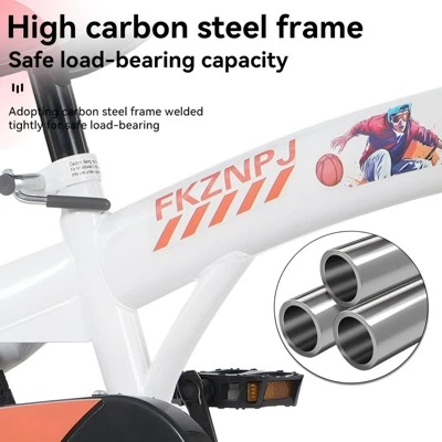 Gulches Kids' Bike For 5-10 Years Old (39-49" Rider Height), Durable Steel Frame, Rear Coaster & Front V-Brakes, 85% Pre-Assembled - Image 6