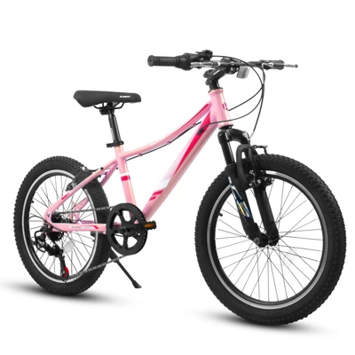 Aukfa 20 Inch Kids Mountain Bike With 7-Speed Gears, Shock Absorbing Front Fork, V-Brakes & Durable Tires£¬Suitable For Boys And Girls - Image 7
