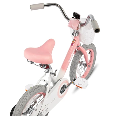 JOYSTAR Vintage Kids Bike With Training Wheels & Basket - Image 3