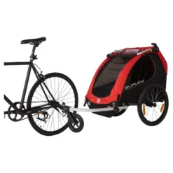 Burley Honey Bee Kids' Bike Trailer - Red