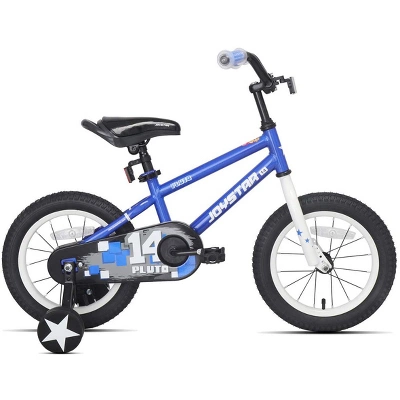 Joystar Pluto 12 Inch Kids Toddler Bike Bicycle With Training Wheels, Rubber Tires, And Coaster Brake, Ages 2 To 4