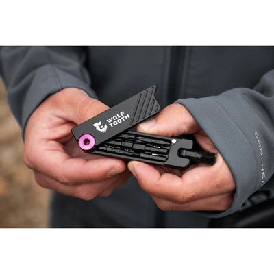 Wolf-tooth Wolf Tooth 6-Bit Hex Wrench - Multi-Tool, Blue ED-Coated Corrosion-Resistant - Image 2