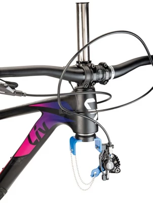 Park Tool Park DF-1 Dummy Fork Nickel Plated And Powder Coated For Long Life - Image 2