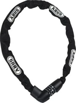 ABUS Tresor 1385 Combination Chain Lock 110 X 7cm Black Resettable