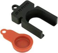 SRAM Monoblock Caliper 21mm Piston Removal Tool - For Level Ultimate/TLM/ ETap HRD, Includes Plug And Removal Block