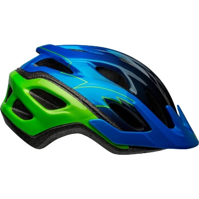Bell Rev Child Bike Helmet - Blue/Green - Image 6