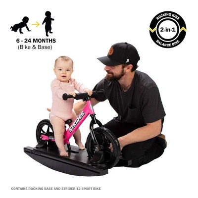 Strider 12" Sport 2-in-1 Rocking Balance Bike - Image 8