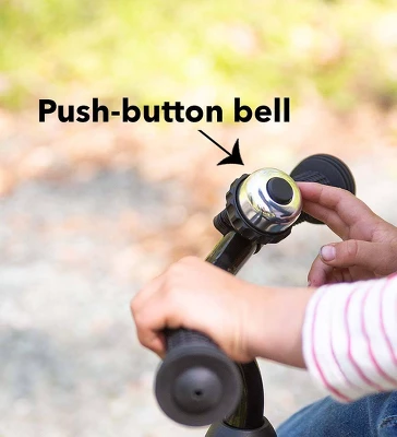 HearthSong 2-in-1 Lightweight Folding Tricycle And Balance Bike For Beginning Riders - Image 4