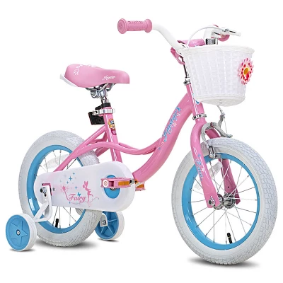 JOYSTAR Fairy Toddlers Kids Bike For Girls Ages 2-9 Years Old, 12 14 16 18 Inch Kids Bike With Training Wheels, Basket - Image 3