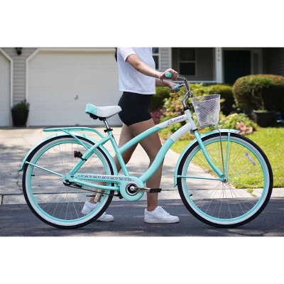 Kent Women's Belmar 26" Cruiser Bike - Teal Blue - Image 9