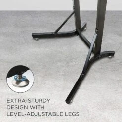 RaxGo Freestanding 2 Bike Rack, Bicycle Garage Storage Vertical Stand