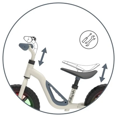 Chillafish Charlie Glow 10" Kids' Light Up Balance Bike