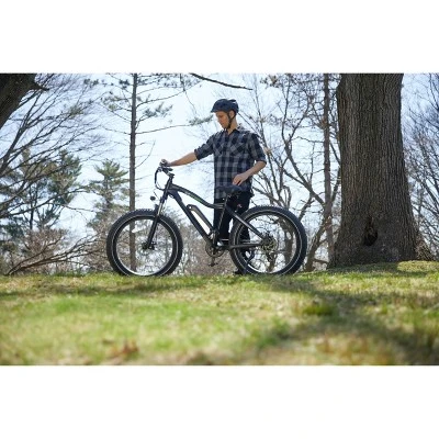 Go Power Bike 26" Go Speed Step Over Electric Mountain Bike - Black - Image 11